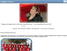 Tablet Screenshot of cristoreysalvador.com